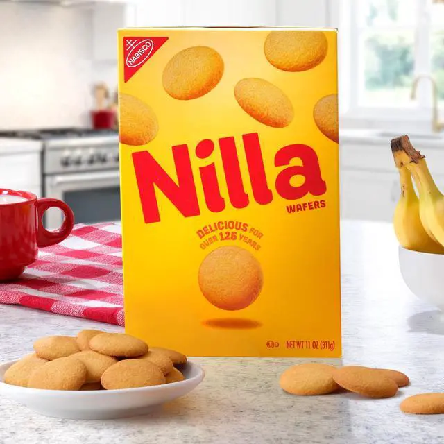 Alt view image 5 of 5 - NILLA Wafers Cookies, Vanilla Wafers, 11 oz