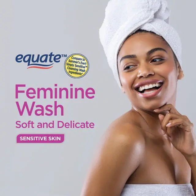 Alt view image 2 of 5 - Equate Feminine Wash for Sensitive Skin, Soft and Delicate, 15 fl oz