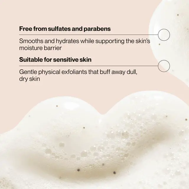 Alt view image 4 of 6 - Suave Strawberry Delight Exfoliating Body Wash & Scrub with Glycerin & Vitamin E, Sulfate-Free Hydrating Cleanser for Soft, Smooth Skin, 18 fl oz