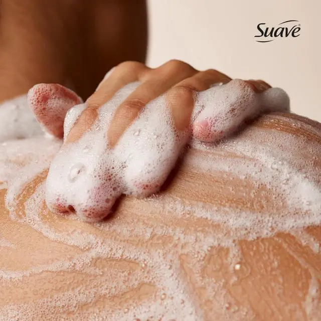 Alt view image 4 of 6 - Suave Strawberry Delight Uplifting Body Wash, with Glycerin & Vitamin E, 30 fl oz Pump