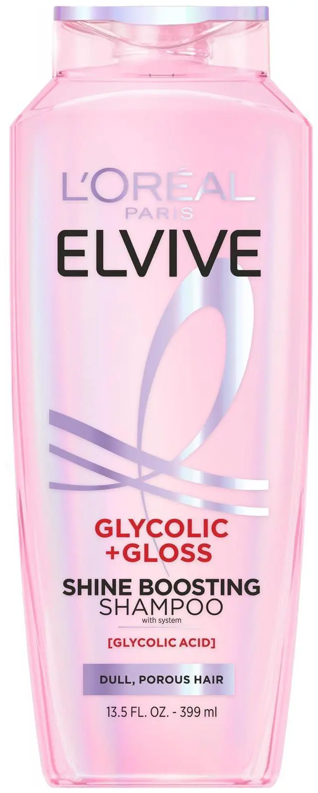 Main image of L'Oreal Paris Elvive Glycolic Gloss Shine Enhancing Shampoo, 13.5 fl oz