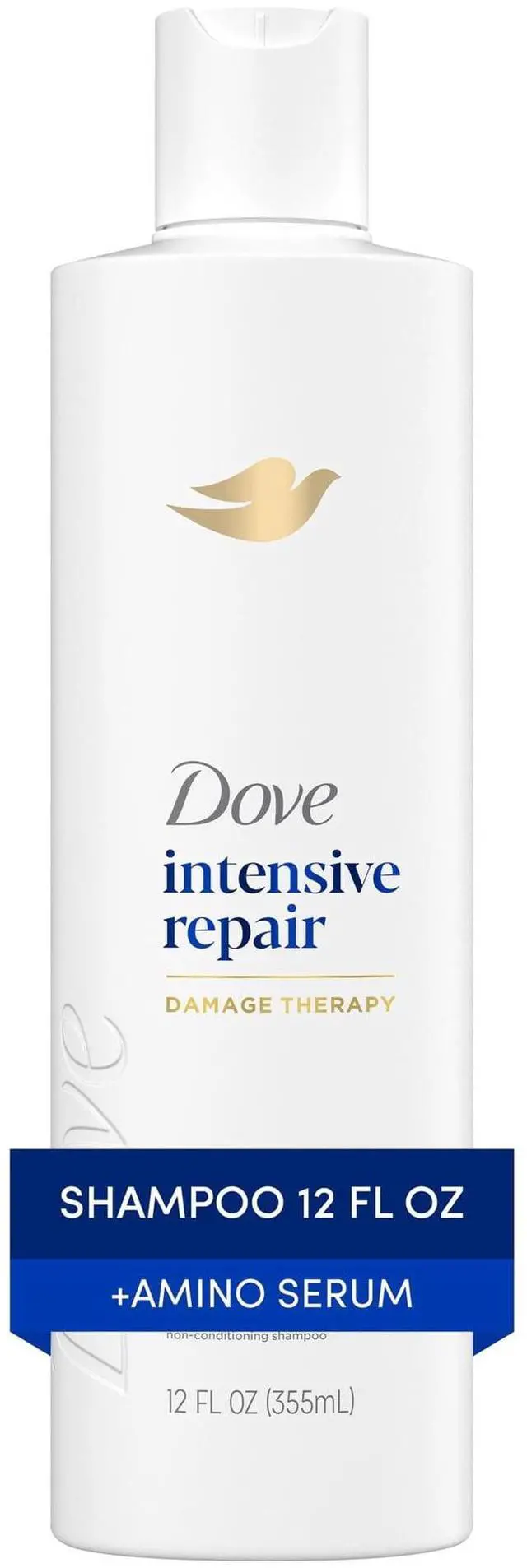 Alt view image 6 of 6 - Dove Shampoo for Damaged Hair Intensive Repair with Bio-Protein Care Technology and Amino Serum, 12 Fl Oz