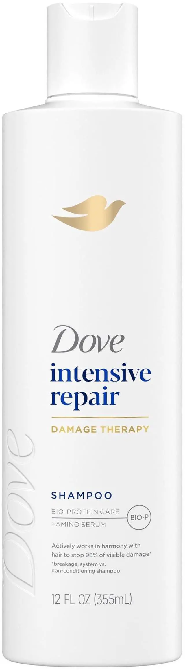 Main image of Dove Shampoo for Damaged Hair Intensive Repair with Bio-Protein Care Technology and Amino Serum, 12 Fl Oz
