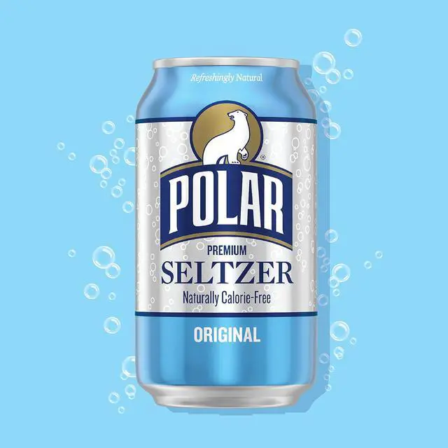 Alt view image 4 of 5 - Polar Seltzer Water Original, 12 fl oz cans, 18 pack