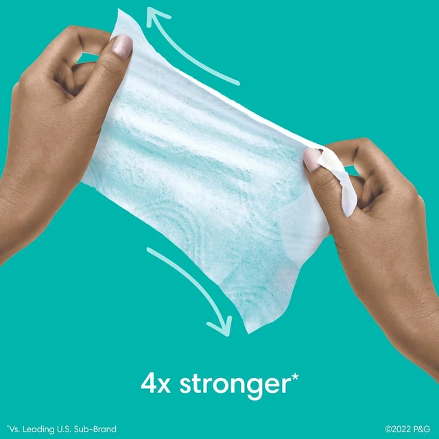 Alt view image 2 of 6 - Pampers Baby Wipes, Complete Clean Baby Fresh Scented Wipe, Gently Cleans Head to Toe, 72 Total (1 Flip-Top Packs)