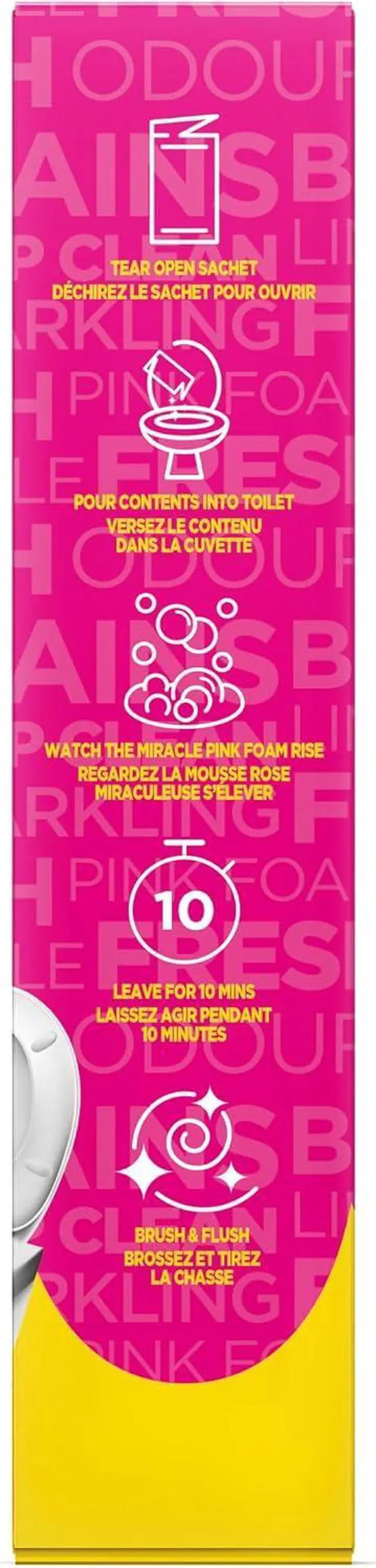 Alt view image 6 of 7 - Stardrops The Pink Stuff Miracle Foaming Toilet Powder, 7 Oz