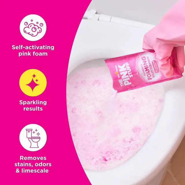 Alt view image 7 of 7 - Stardrops The Pink Stuff Miracle Foaming Toilet Powder, 7 Oz