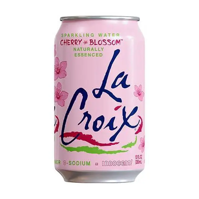 Alt view image 6 of 6 - La Croix Sparkling Water, Cherry Blossom, 12 Fl Oz (pack of 8)