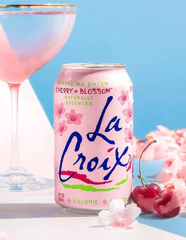 Alt view image 4 of 6 - La Croix Sparkling Water, Cherry Blossom, 12 Fl Oz (pack of 8)