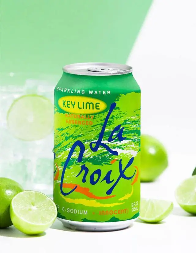 Alt view image 5 of 6 - La Croix Sparkling Water, Key Lime, 12 Fl Oz (pack of 8)