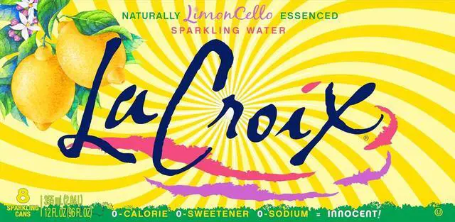 Alt view image 6 of 6 - La Croix Sparkling Water, LimonCello, 12 Fl Oz (pack of 8)
