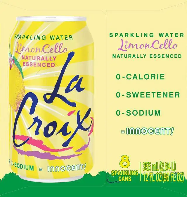 Alt view image 5 of 6 - La Croix Sparkling Water, LimonCello, 12 Fl Oz (pack of 8)