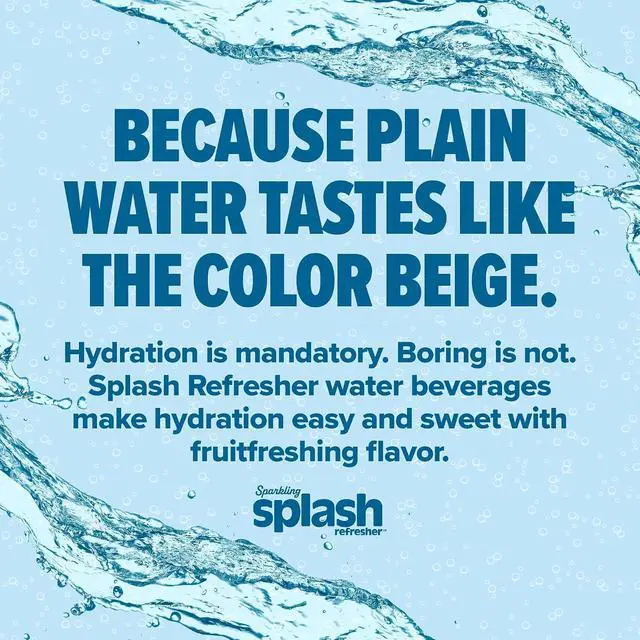 Alt view image 5 of 7 - SPLASH REFRESHER Flavored Sparkling Water in Cans - 12 Fl Oz, 8 Pack