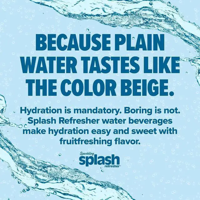 Alt view image 5 of 7 - SPLASH REFRESHER Flavored Sparkling Water in Cans - 12 Fl Oz, 8 Pack