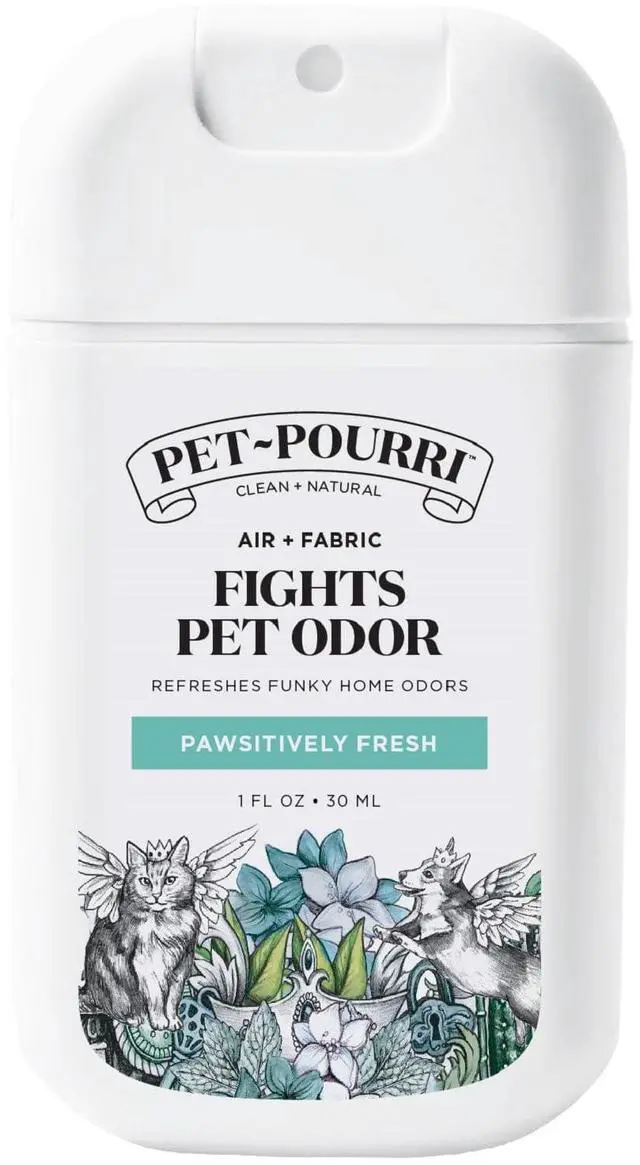 Main image of Pet-Pourri Pocket Deodorizer Spray, Pawsitively Fresh, 1 Fl Oz