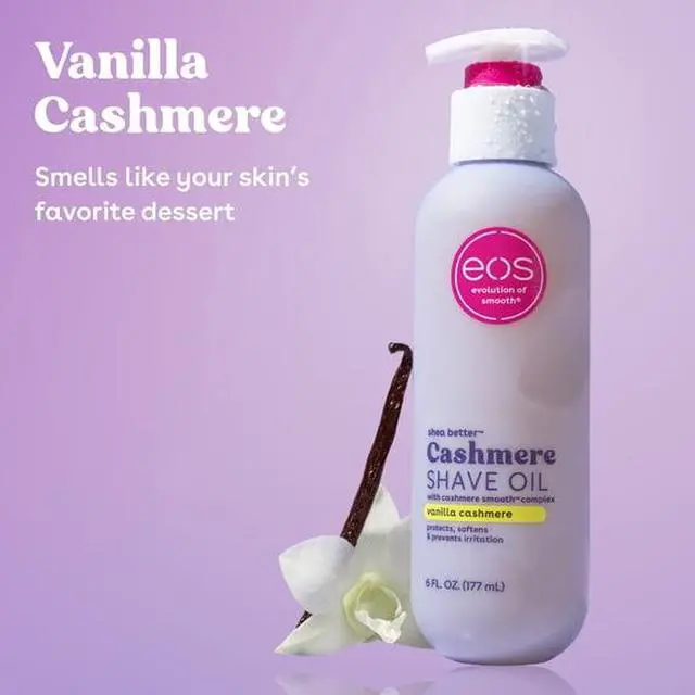 Alt view image 2 of 5 - eos Cashmere Shave Oil for Smooth Skin - Vanilla Cashmere - 6 fl oz