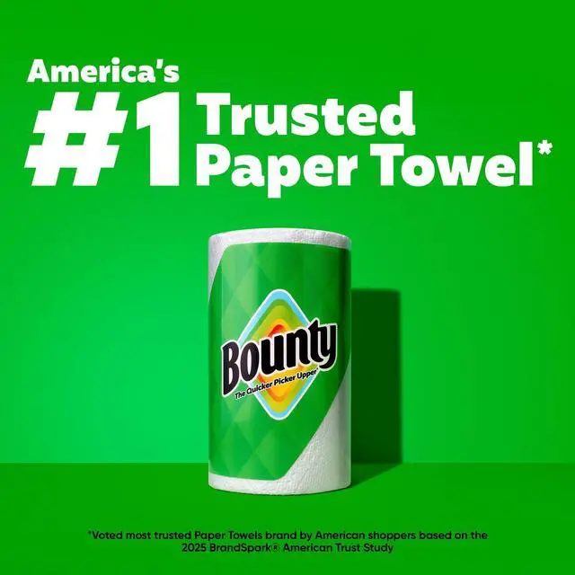 Alt view image 4 of 5 - Bounty Paper Towels Select-A-Size White, 1 Mega Roll, 164 Sheets per Roll