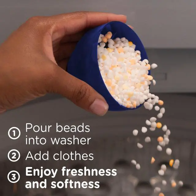 Alt view image 6 of 6 - Downy Blends Soft & Fresh In-Wash Laundry Scent Booster Beads, Toasted Vanilla, 5.9 oz