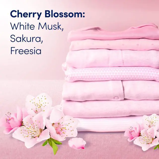 Alt view image 4 of 6 - Downy Gentle Soft and Fresh Liquid Fabric Softener, Cherry Blossom Scent, 26 fl oz, 39 Loads