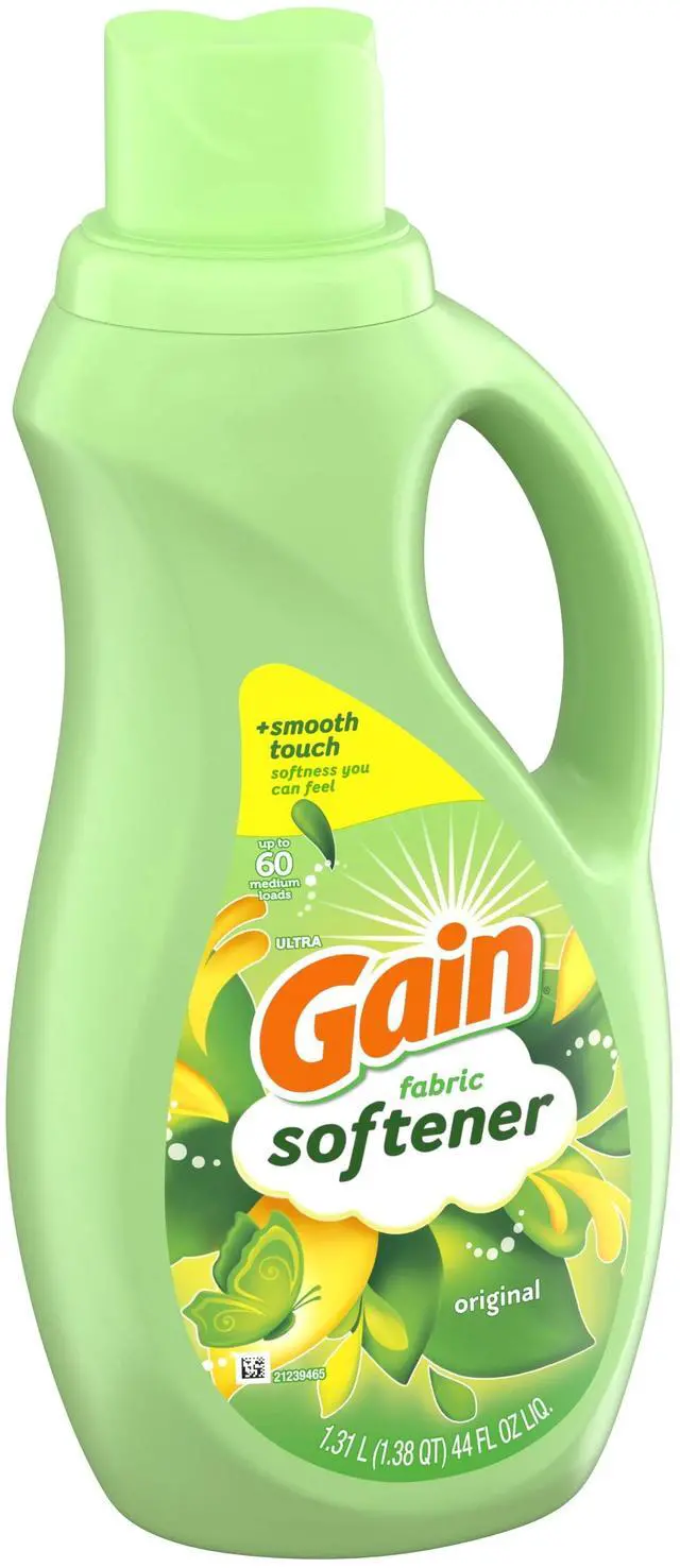 Alt view image 4 of 7 - Gain Laundry Liquid Fabric Softener and Conditioner, Original Scent, 44 fl oz, 60 Loads