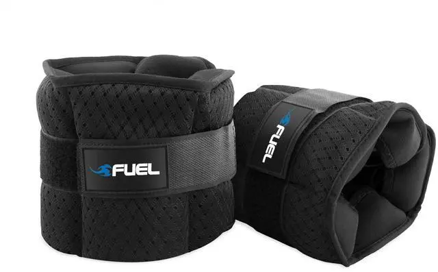 Main image of Fuel Pureformance Unisex Adjustable Wrist/Ankle Weights, 5-Pound Pair (10lb Total - 6 Removable Weight Packs)