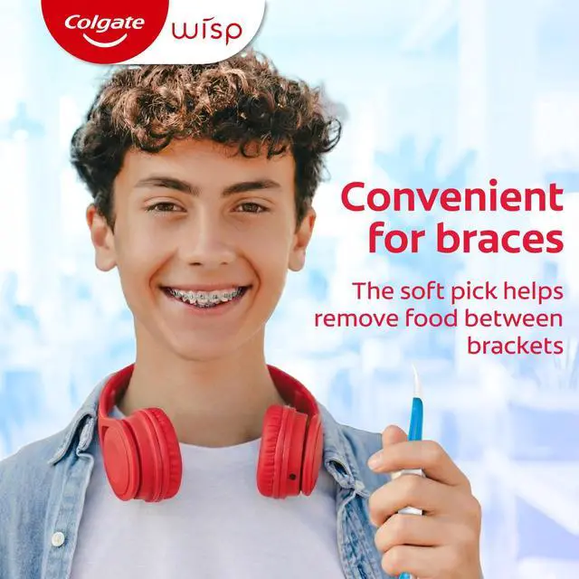 Alt view image 7 of 7 - Colgate Max Fresh Wisp Disposable Travel Toothbrushes, Mini Toothbrush, Peppermint, 24 Count