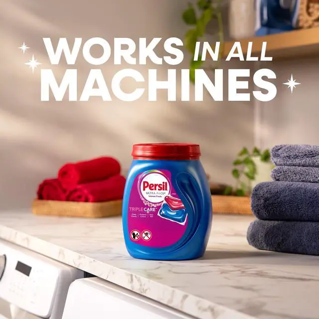 Alt view image 5 of 7 - Persil Ultra Pacs Deep Clean Laundry Detergent, Intense Fresh, 16 Count