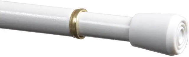 Main image of Mainstays 7/16" Adjustable Tension Curtain Rod, 28-48", White