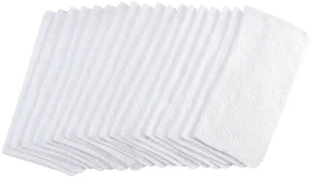 Main image of Mainstays 18-Pack Washcloth Bundle, White