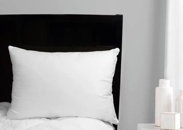 Alt view image 3 of 7 - (2 pack) Mainstays Comfort Complete Bed Pillow, Standard/Queen