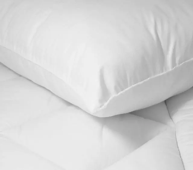 Alt view image 6 of 7 - (2 pack) Mainstays Comfort Complete Bed Pillow, Standard/Queen