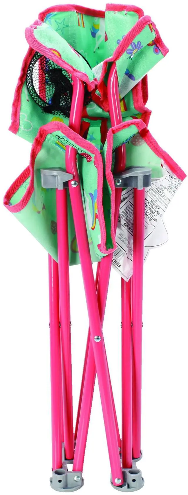 Alt view image 3 of 6 - Crckt Kids Folding Camp Chair with Safety Lock, Unicorn Print, 125lb Capacity