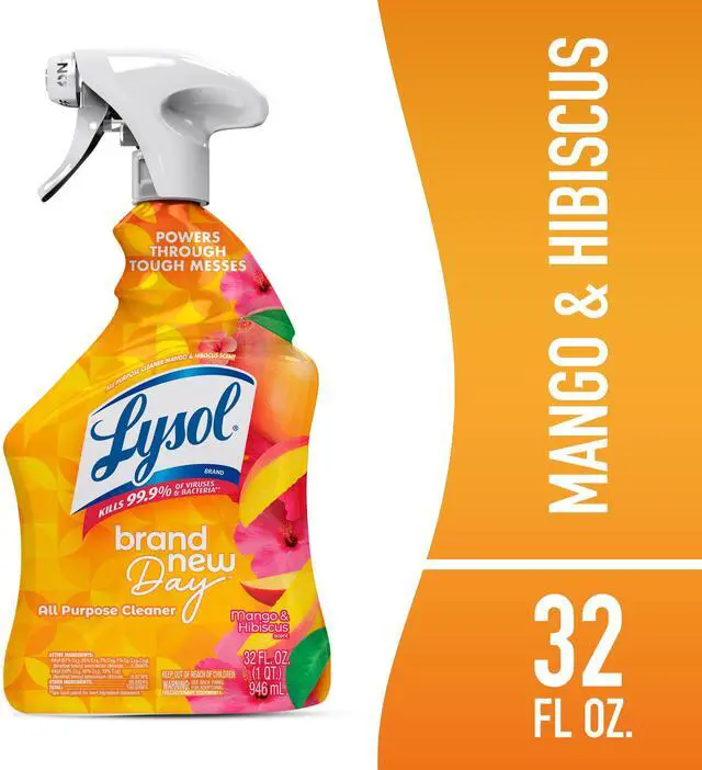 Main image of Lysol Brand New Day All Purpose Cleaner Mango & Hibiscus, Deep Clean 32 fl oz
