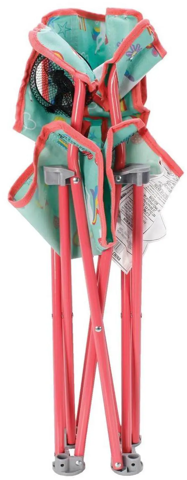 Alt view image 6 of 6 - Crckt Kids Folding Camp Chair with Safety Lock, Unicorn Print, 125lb Capacity