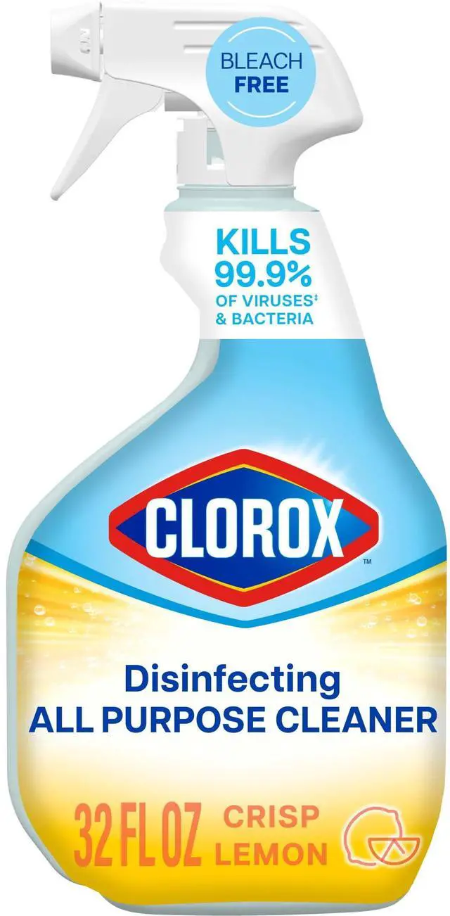 Main image of Clorox Disinfecting All Purpose Cleaner Spray, Crisp Lemon, 32 fl oz