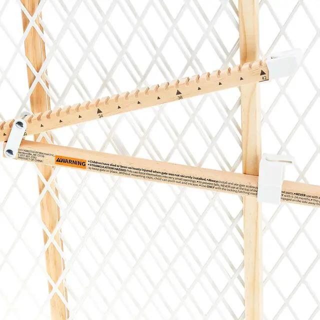 Alt view image 2 of 7 - Parent's Choice Standard Wall Safety Gate, Fits 26" to 42" Wide