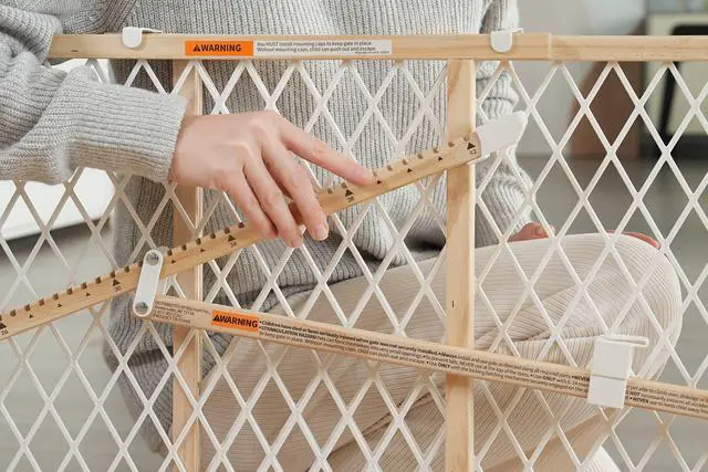 Alt view image 5 of 7 - Parent's Choice Standard Wall Safety Gate, Fits 26" to 42" Wide