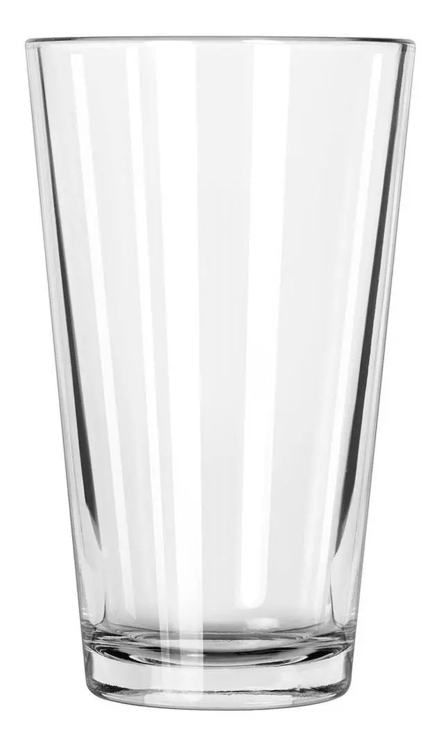 Alt view image 2 of 5 - (4 pack) Mainstays 16 oz Clear Pint Glass