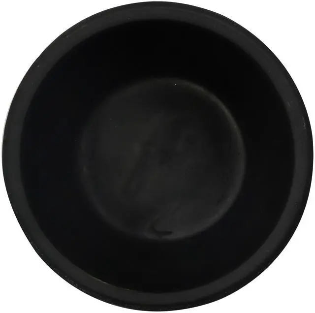 Alt view image 4 of 6 - Better Homes & Gardens 4.5 in Textured Matte Ceramic Plant Pot, Black, 1 Piece