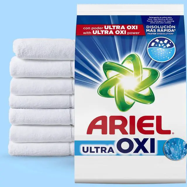 Alt view image 2 of 7 - Ariel Laundry Detergent Powder, Ultra Oxi, Original Scent, 52 oz, 33 Loads