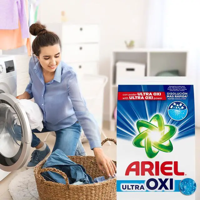 Alt view image 3 of 7 - Ariel Laundry Detergent Powder, Ultra Oxi, Original Scent, 52 oz, 33 Loads