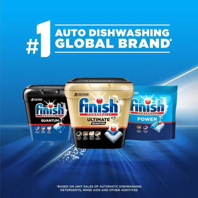 Alt view image 7 of 7 - Finish Power Dishwasher Pods, No Pre-Rinse Dishwasher Detergent Tabs Soap, Deep Clean, 18 Count