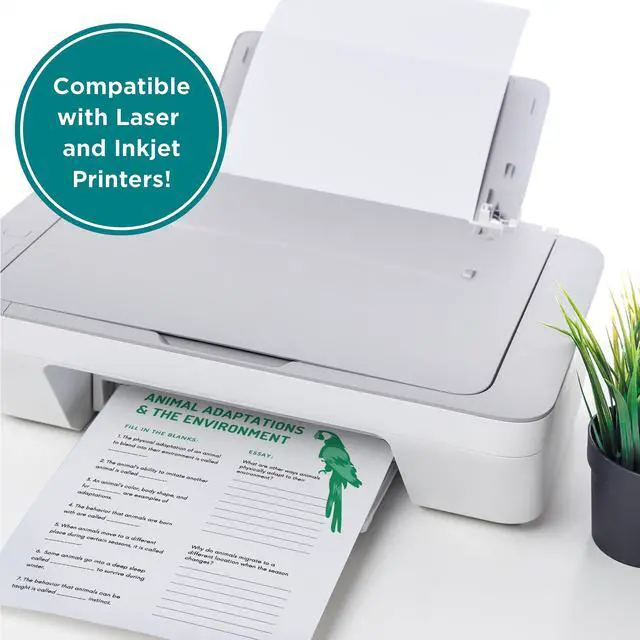 Alt view image 3 of 7 - Elementree Sustainable Printer Paper, 8.5" x 11", 20 lb., White, 1 Ream (500 Sheets)