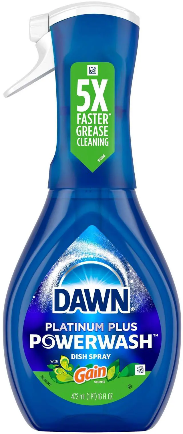 Main image of Dawn Powerwash Spray, Dish Soap, Dishwashing Liquid, Gain Original, 1 Starter Kit, 16 Fl Oz