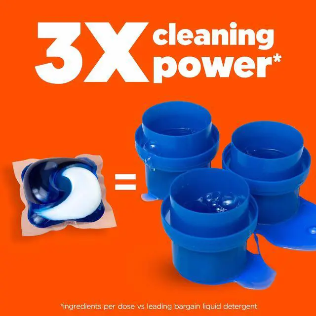 Alt view image 4 of 7 - Tide PODS Laundry Detergent Soap Pacs, Spring Meadow Scent, 42 Count