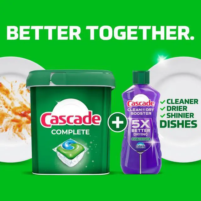 Alt view image 4 of 7 - Cascade Complete Action Pacs, Dishwasher Detergent, Lemon, 16 Count