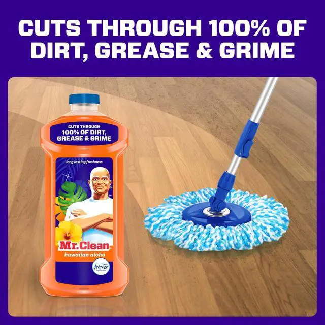 Alt view image 5 of 7 - Mr. Clean All Purpose Cleaner, Cleaning Liquid, Hawaiian Aloha, 41 fl oz