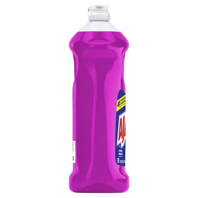 Alt view image 3 of 4 - Ajax Ultra Liquid Dish Soap, Strips Grease, Mess-Free, Easy-Flip Cap, Watermelon Scent, 52 fl oz