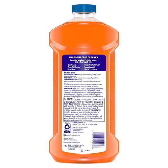 Alt view image 2 of 7 - Mr. Clean All Purpose Cleaner, Cleaning Liquid, Hawaiian Aloha, 41 fl oz