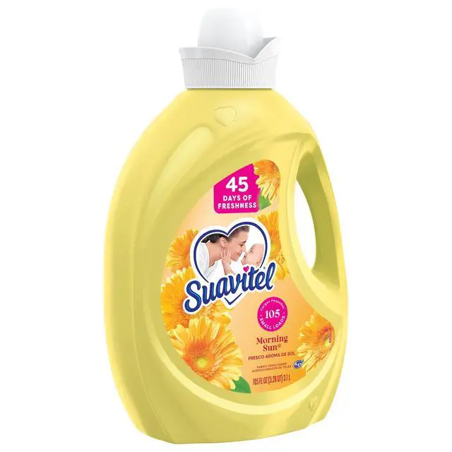 Alt view image 5 of 7 - Suavitel Fabric Conditioner, Liquid Fabric Softener, 45 Days of Freshness, Morning Sun Scent, 105 fl oz